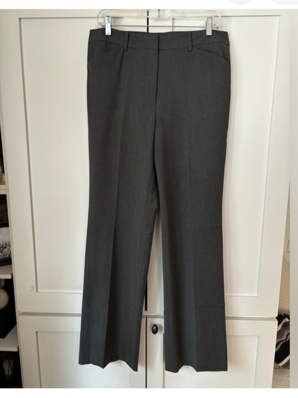 Doncaster NEW Grey Pants Trouser Womens 10 Zip Front Pockets Office Careerwear